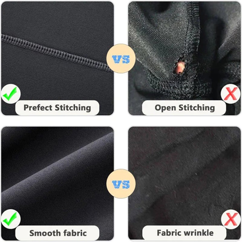 Workout Clothes 5-In-1 XXXL Black+Grey Set - Zipper Reflective Closure Stretchy Sweat-Wicking Fabric Gym Apparel for Gym Training Running Outdoor Fitness Daily Wear - Image 3