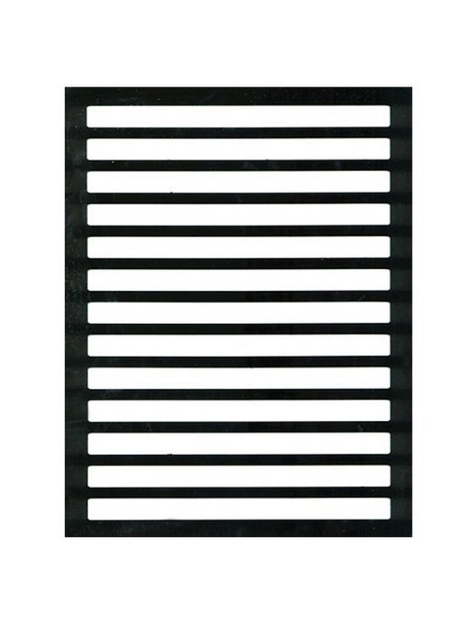 Letter Writing Guide Regular Black Plastic