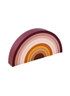 بيكابو Woody Buddy Mini Rainbow Stacker بألوان ترابية  - Image 1