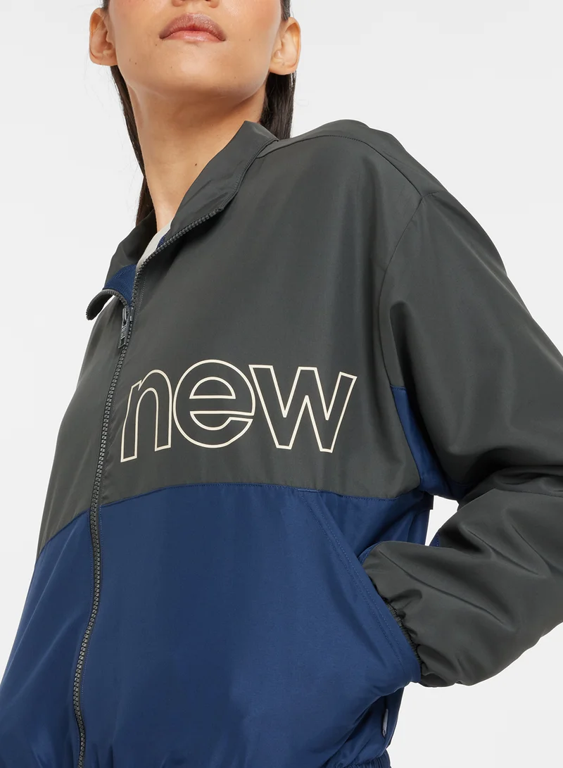 نيو بالانس Color Blocked Woven Jacket