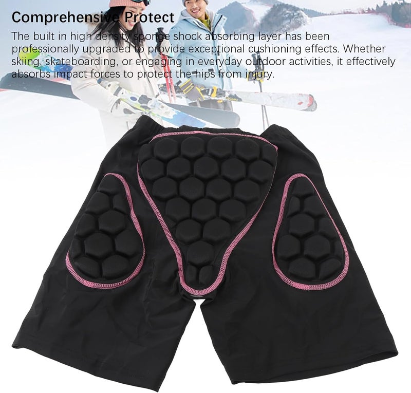 Standard fit Bnineteenteam Protective Padded Shorts, 3D Thickened Sponge Hip Protective Pads Ski Pants Hip Protector Ski Pants for Women Climate adapted delivery plan Hardened processed substance N/S/C nationwide deliver Shop & home all-space compatible Heat resistant Labor saving Minimal design Certified stocked merchandise KSA local stock Condition adaptive build Elegant upgraded practical design Multi-purpose fine material Diverse use resistant crafted quality Flexible trendy construction Salt mist resistant Easy lifting build Treated anti-rust metal Indoor outdoor all-purpose fit All governorates deliver Modern practical shape Experience optimized build Foldable Varied dimensions Cross-material combo compatible - Image 5