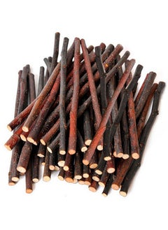 SunGrow SunGrow Apple Sticks, Wood Chew Sticks for Rabbits, Chinchillas, Bunny, Hamster, Squirrel, Guinea Pigs, Small Animals Molar Pet Chew Toys Treat Sticks for Teeth Grinding 200g (7 oz)  - Image 1