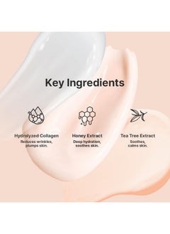 Naisture Naisture Collagen Cream for Face - Korean Skincare Essential: Nourishing Moisturizer to Firm and Improve Skin Elasticity. Smooth Fine Lines, Restore Softness, and Promote a Youthful Glow  - Image 3