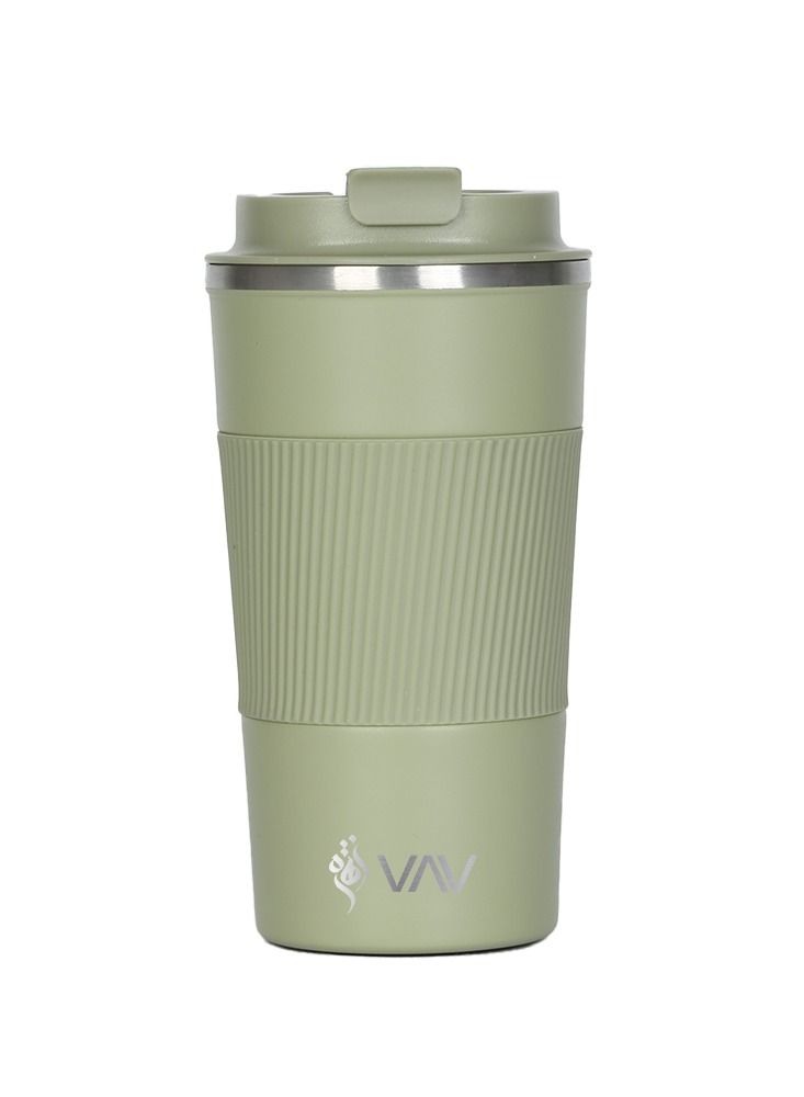 VAV Travel Coffee Mug Stainless Steel Vacuum Ice and Hot Drinks Insulated Tumbler for Home Office Outdoor Works - Image 1