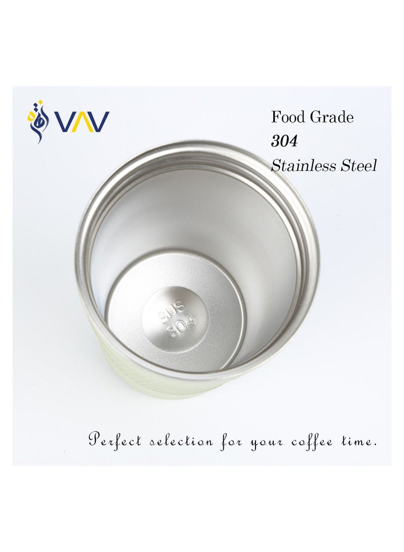 VAV Travel Coffee Mug Stainless Steel Vacuum Ice and Hot Drinks Insulated Tumbler for Home Office Outdoor Works - Image 3