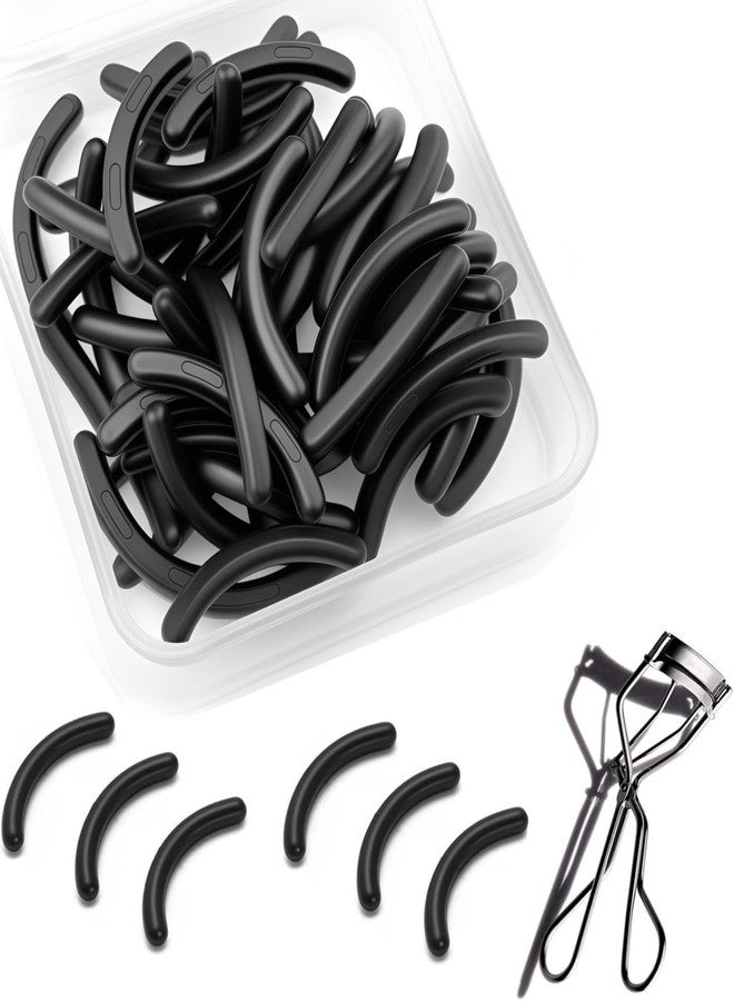 Pdtwq 36Pack Compatible with JAPONESQUE Eyelash Curler Refill Pads,High Elasticity Silicone Replacement Refills Fit for JAPONESQUE Eyelash Curler. - Image 1