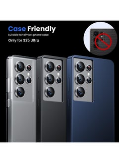 X-level X-LEVEL AR-Spotlight Series For Samsung Galaxy S25 Ultra Tempered Glass Lens Protector Camera Lens Film - Silver  - Image 5