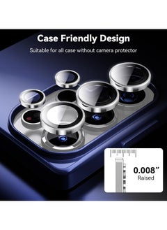 X-level X-LEVEL AR-Spotlight Series For Samsung Galaxy S25 Ultra Tempered Glass Lens Protector Camera Lens Film - Silver  - Image 2