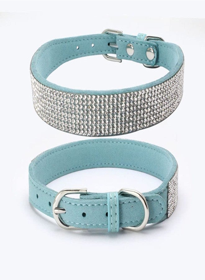 ETOPARS Microfiber Pet Dog Collar Leashes Set, Reflective Dog Collar, Double-Layer Soft Leather Pet Leash, Cat Dog Collar Leash Set, Pet Collar Leash for Small & Medium Dogs - Image 3