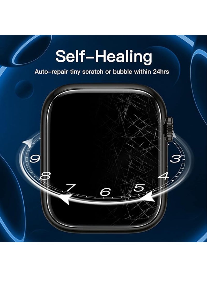 X-level - 3 Pcs Screen Protectors Compatible with Apple Watch Series 9/8/7/Hermès 41mm, Ultra-thin Protective Film Bubble Free Anti-Scratch, HD Clear, Soft TPU Film for Apple Watch Protection Accessories - Image 1