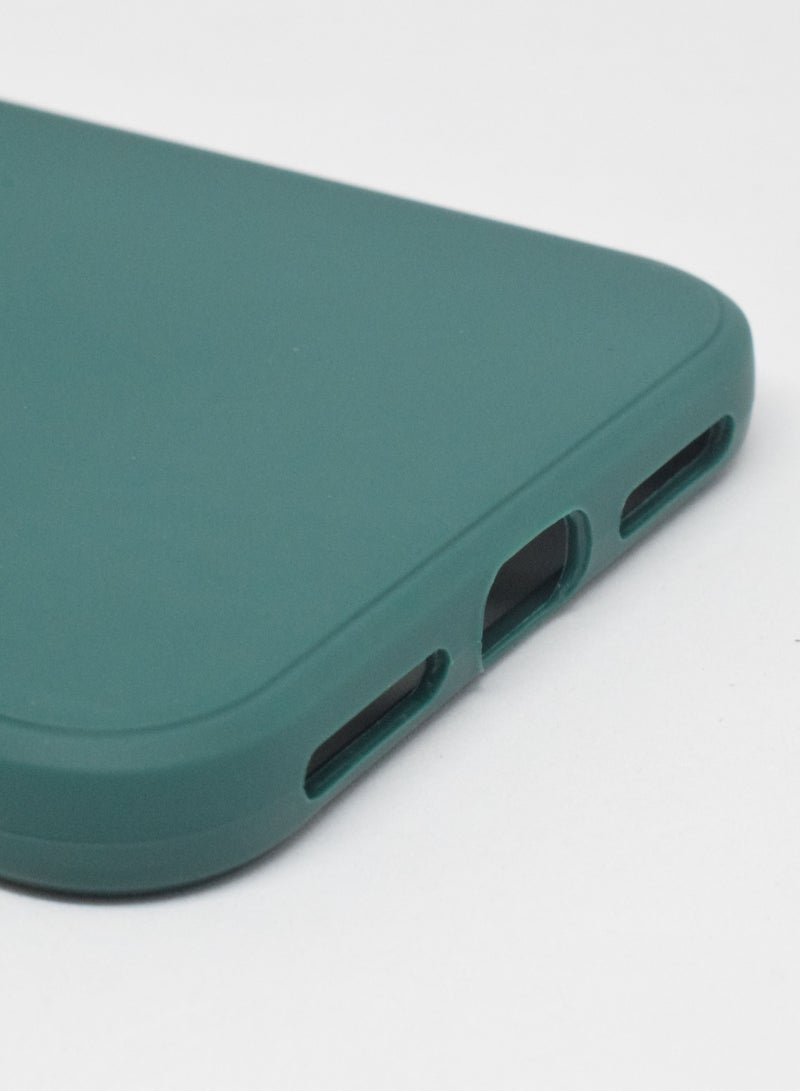 بورتوني غطاء حماية لهاتف iPhone X من السيليكون السائل الناعم مع بطانة واقية من الألياف الدقيقة المضادة للخدش لهاتف Apple iPhone X / XS - Image 4