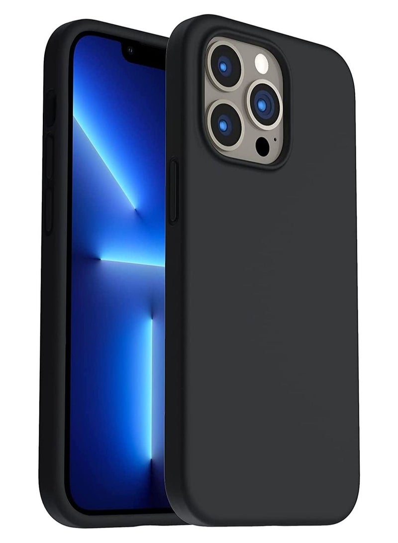 IAF Silicone Protective Case Compatible with iPhone 13 Pro Soft Liquid Gel Rubber Cover Shockproof Bumper Anti-Scratch Anti-Fingerprint Anti-Drop Slim Cover for iPhone (for iPhone 13 Pro ) - Image 1