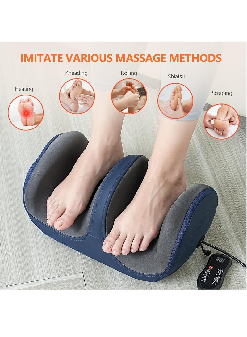 Necomi Foot Massager with Heating,Shiatsu Foot Massager,Cordless Portable Calf Massager for Circulation and Pain Relief,Plantar Fasciitis - Image 4