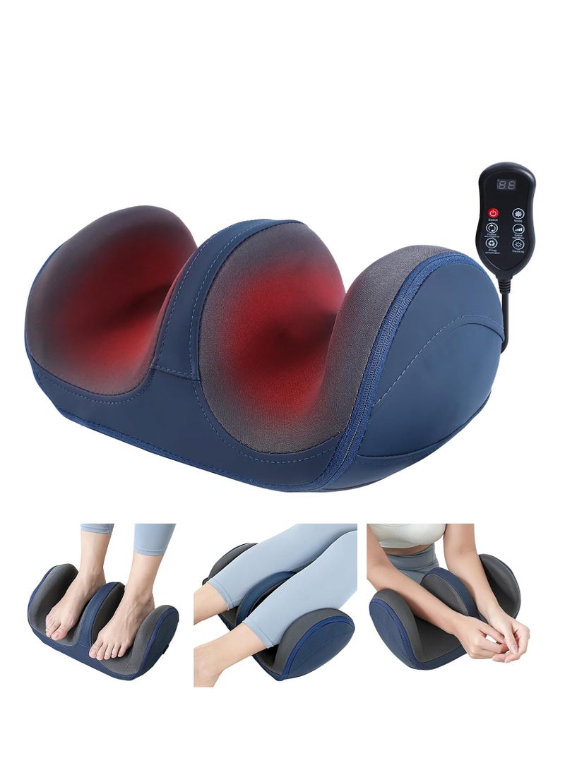 Necomi Foot Massager with Heating,Shiatsu Foot Massager,Cordless Portable Calf Massager for Circulation and Pain Relief,Plantar Fasciitis - Image 1