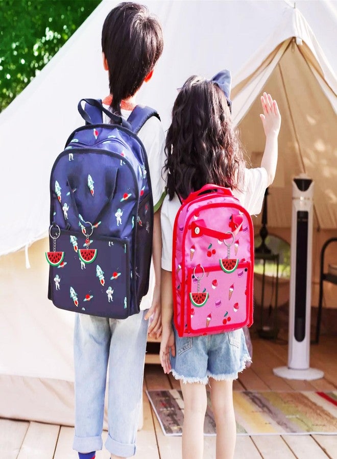CiciBear 40 Pack Watermelon Themed Keychains for Guests, Summer Party, Baby Shower, School Party, Kids Birthday - Image 3