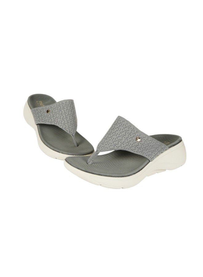 Michelle Morgan 092-2641 Michelle Morgan Ladies Casual Sandals Grey 214RJ531 - Image 2