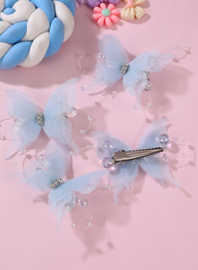 Take Two Set of 5 - Butterfly Hair Clips - Image 4