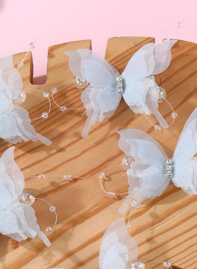 Take Two Set of 5 - Butterfly Hair Clips - Image 2