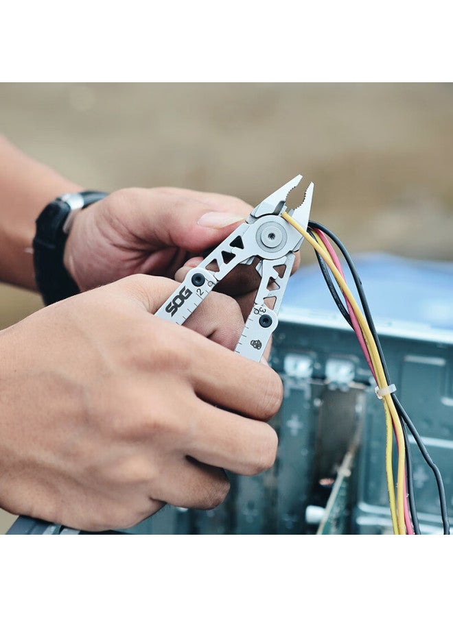 SOG Sog Outdoor Multi-functional Tool Pliers, Edc Outdoor Multi-purpose Tool, Portable Waist Belt Pliers, Nylon Strap, Sn1001  - Image 3