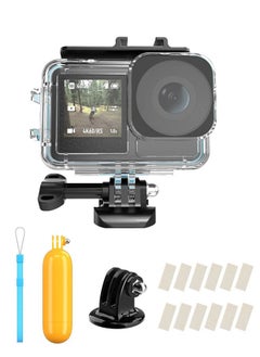 SJet Waterproof Case with Dive Filters for DJI Action 5 pro/4/3, 230FT/70M Underwater Protective Housing Dive Kit, Professional Action Camera Dive Accessory  - Image 1