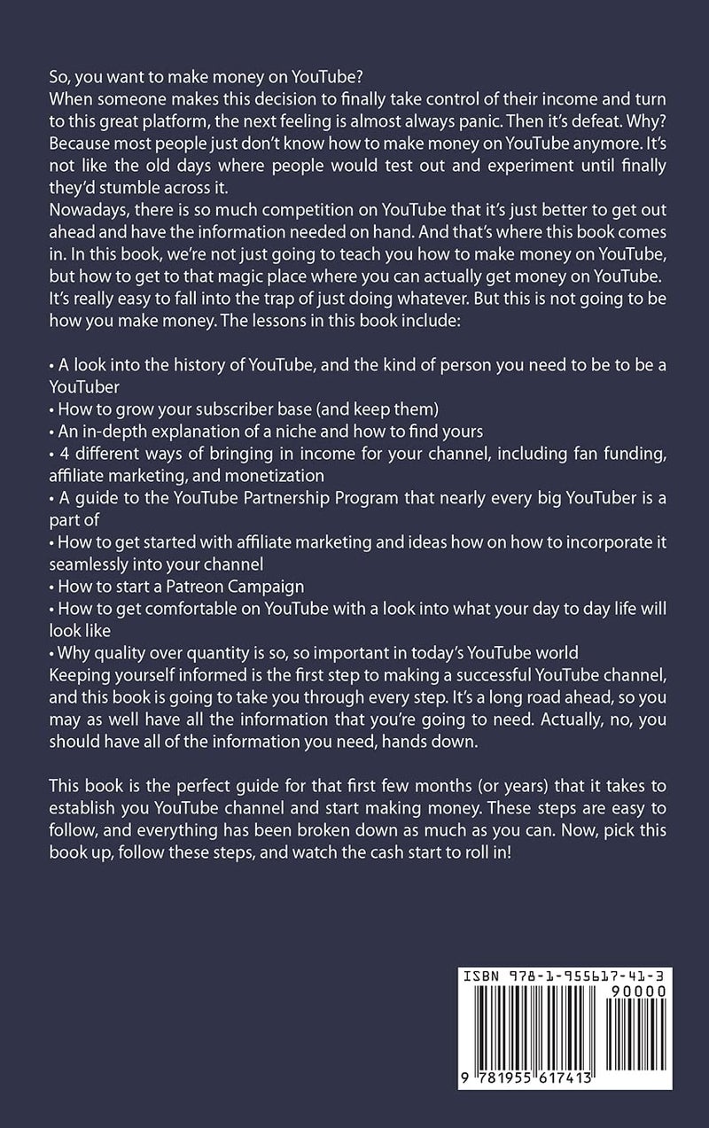Make Money On YouTube: How to Create and Grow Your YouTube Channel, Gain Millions of Subscribers, Earn Passive Income and Make Money Online Fast While Working From Home - Image 2