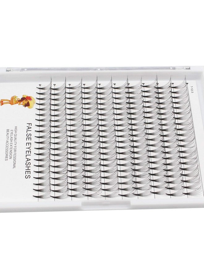 Vayator 10 16Mm To Choose Premade Russian Volume Fans Lashes 14D Thickness 0.07Mm Natural Long Faux Mink Eyelash Extension Handmade (13Mm)  - Image 4