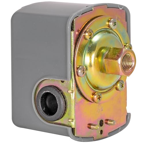 Eastman مفتاح ضغط إيستمان، 30-50 PSI مسبق الضبط، اتصال 1/4 بوصة FPT، لمضخات المياه الكهربائية، 60043 - Image 1