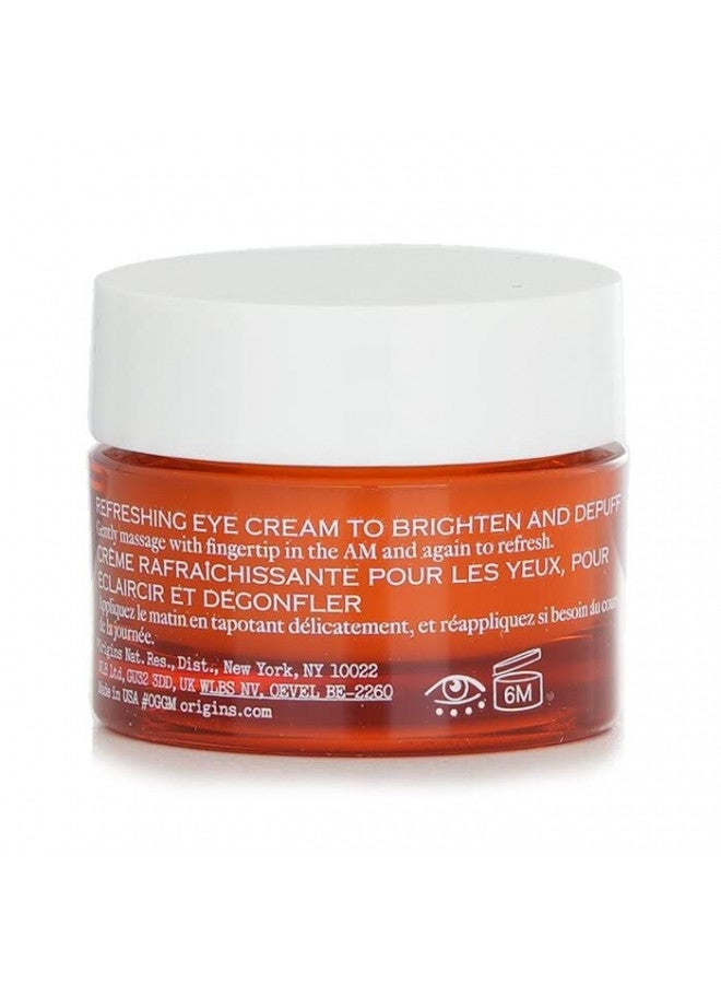 Origins Ginzing Refreshing Eye Cream To Brighten and Depuff for Unisex - 0.5 Oz Eye Cream, 0.5 Ounce,I0080521