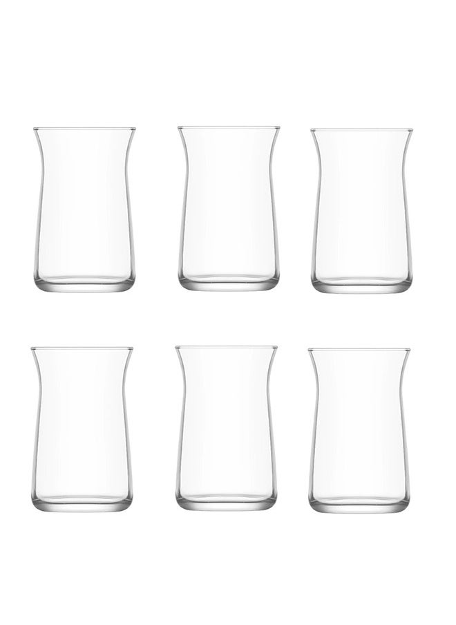 LAV 6-Piece drinking glass set clear 370ML  - Image 1