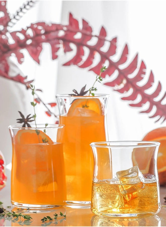 LAV 6-Piece drinking glass set clear 370ML  - Image 3