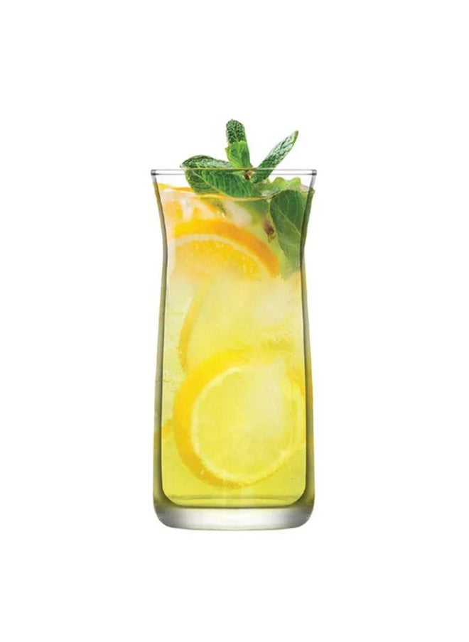 LAV 6-Piece drinking glass set clear 370ML  - Image 4