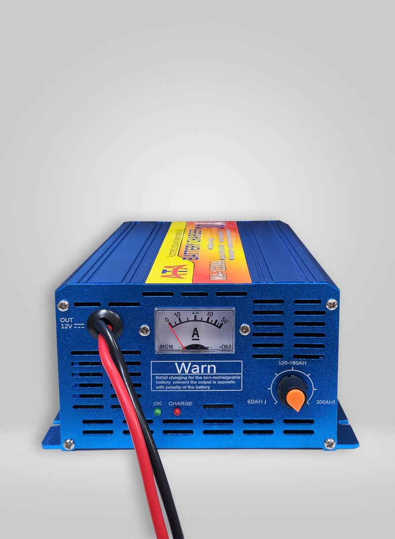 ATA Automatic Intelligent Battery Charger 12V 30A with Multiple Protections Aluminum Body - Image 3