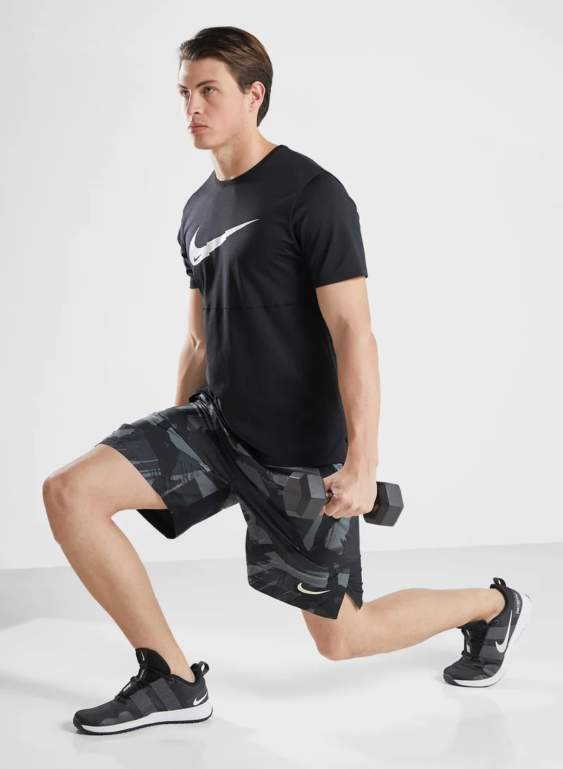 Nike 9" Dri-Fit Flex Woven Camo Shorts