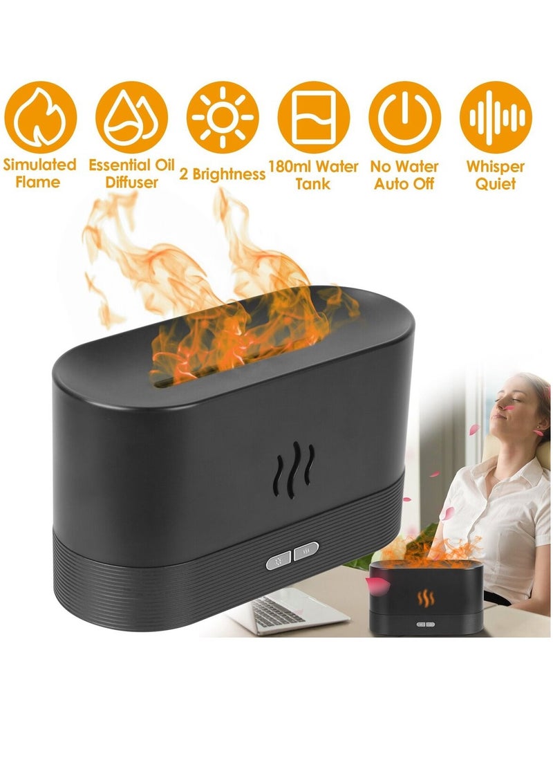 eBasket A humidifying and air-freshening diffuser that works to distribute essential oils. A flame-shaped diffuser that gives soft lighting and an attractive shape for the home, rooms, and also offices. It has a USB connection (color may vary)  - Image 1