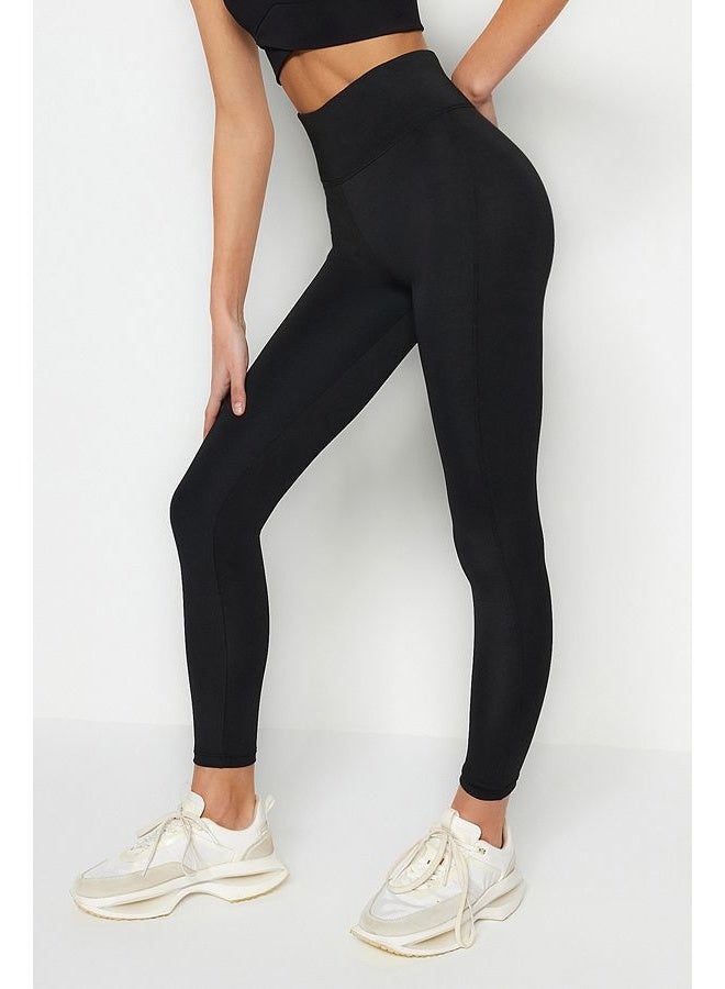 trendyol Wide Waist Elastic Extra Recovery Full Length Knitted Sports Tights TWOAW21TA0029  - Image 3