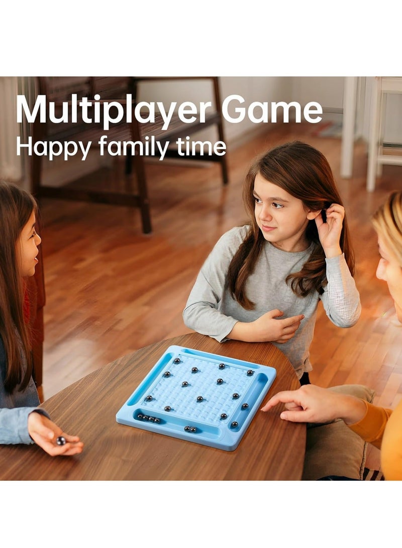 Magnetic Chess Game Set, Table Top Magnet Chess Game, Magnetic Chess Game with Stones, Develop Intelligence, Strategy Game, Family Game Party Game for Kids and Adults (20 pcs)  - Image 5