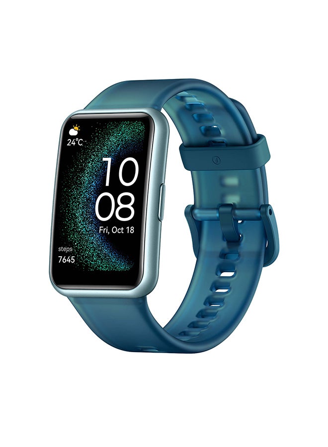 HUAWEI WATCH FIT Special Edition Smart Watch, 1.64-inch HD AMOLED Display, Built-in GPS, Scientific Sleep Tracking, Quick Replies for Third-Party Apps, Compatible with Android & iOS Devices Forest Green - Image 2