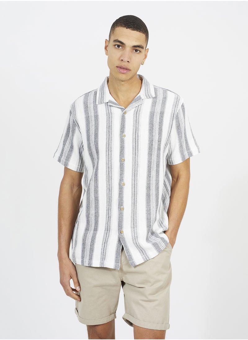 BRAVE SOUL Reverse Collar Casual Shirt  - Image 1