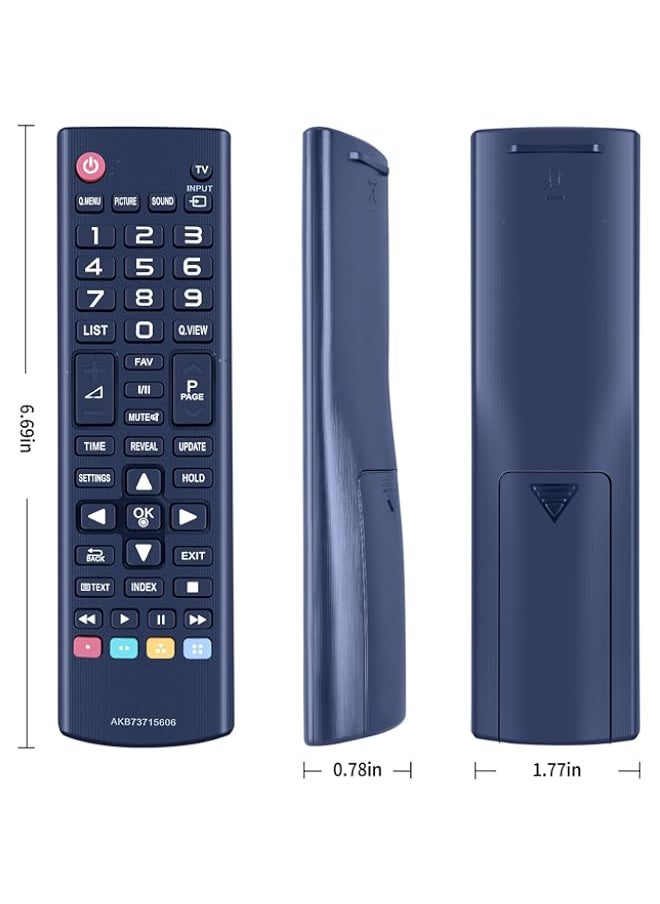 Generic - Replacement Remote Control AKB73715606 for LG TV 39LN5400 42LN5400 42PN450B 47LN5400 50LN5400 50PN450B 32LS550 32LB561 39LB561 49LB550 47LB561 50LB561 50PB560 For LG Remote Control - Image 1