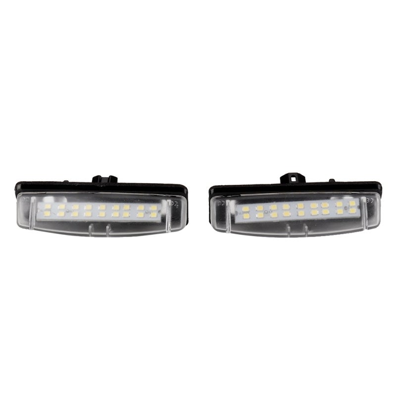 مصباح LED للوحة الأرقام للسيارة 12 فولت - مصباح SMD ساطع - استهلاك منخفض للطاقة - مصباح بديل يعمل بنظام التوصيل والتشغيل لسيارات تويوتا كامري LS430 أفينسيس بريوس - لسلامة القيادة الليلية - Image 3