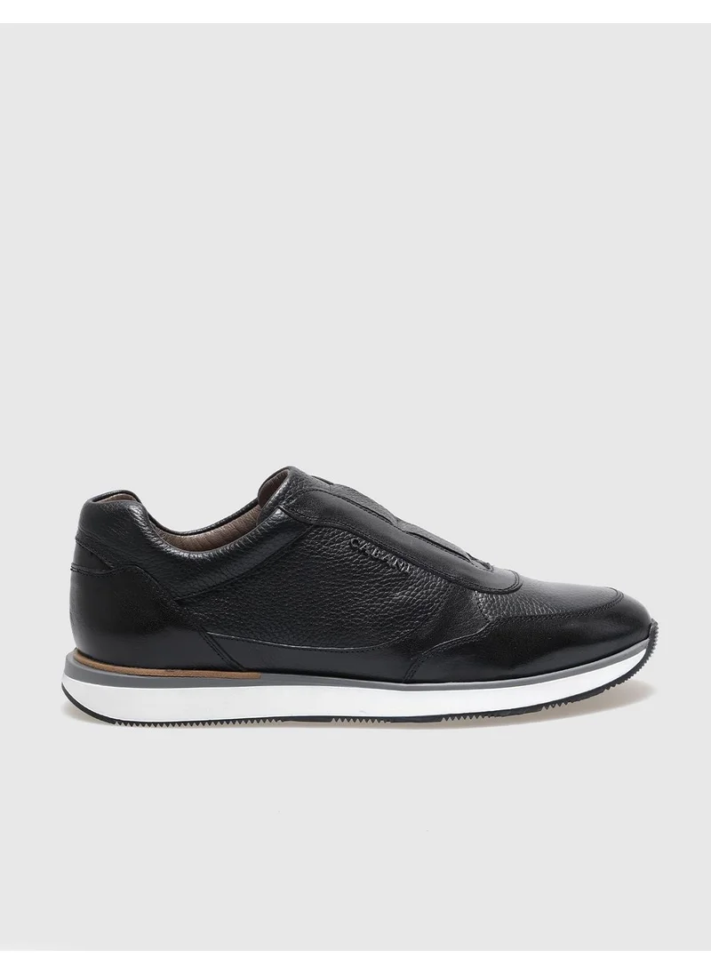 كاباني Leather Black Men's Sports Shoes