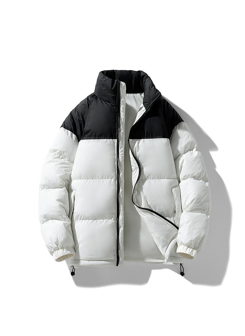 Generic - 2024 New Cotton Padded Jacket Unisex Trendy Parka Pink - Image 1