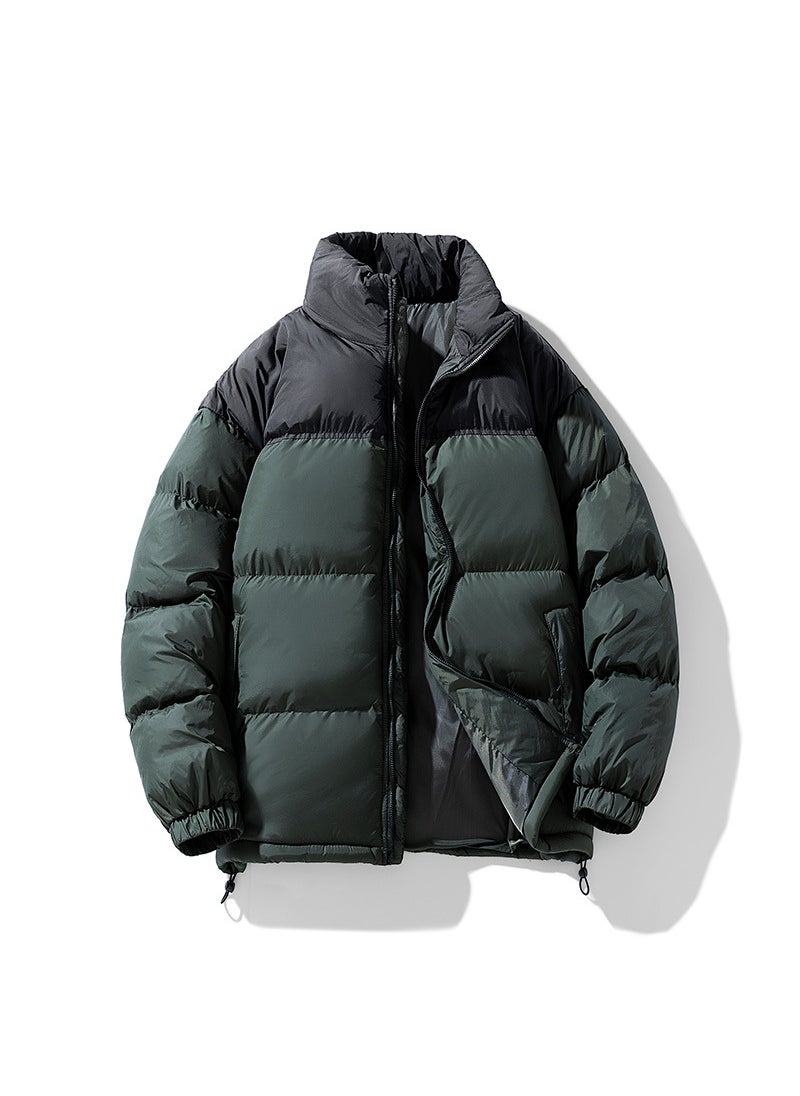 Generic - 2024 New Cotton Padded Jacket Unisex Trendy Parka Pink - Image 1