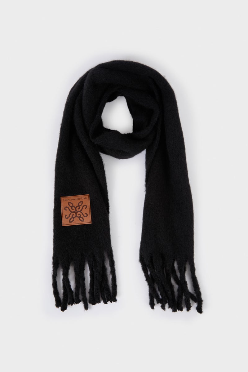 DeFacto Black Woman Scarf Casual - Image 1