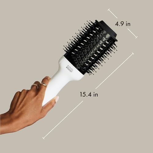 BONDIBOOST Blowout Brush Pro Hair Dryer [75MM], Oval Shape Styler Volumizer for Smooth/Frizz Free Results Great All Types 3X Heat/Speed Options 360° Airflow Vents, (WDD05)… - Image 4