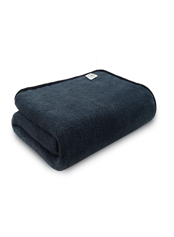 SOFTSPUN Microfiber Bath Towel 1Pc 280 GSM 60X120 Grey! Ultra Absorbent Super Soft & Lightweight Quick Drying for Men & Women Daily Use Large Size Unisex. - Image 1