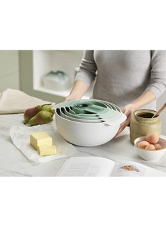 Joseph Joseph Nest 9 Plus 9Piece Food Preparation Set  Editions (Sage), 40112  - Image 2