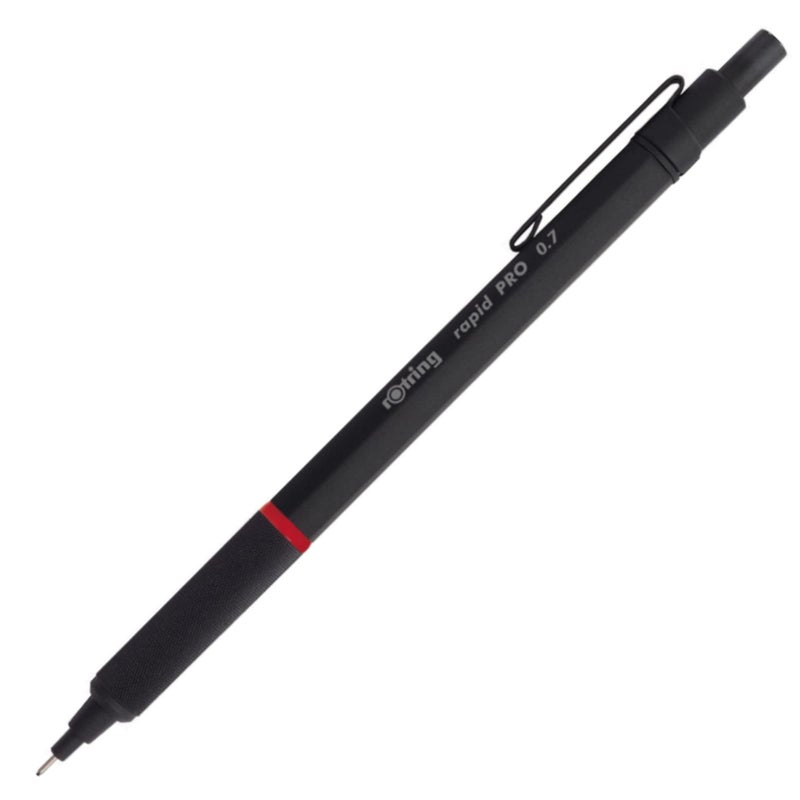 rOtring Rapid Pro Mechanical Pencil, 0.7 mm, Black - Image 1
