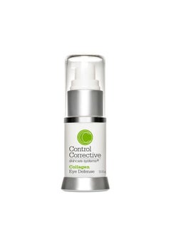 CONTROL CORRECTIVE SKIN CARE SYSTEMS CONTROL CORRECTIVE Collagen Eye Defense, .5 Oz - Soothing & Hydrating Eye Cream, All Skin Types, Lightweight, Elastin, Wheat Germ, Hyaluronic Acid, Skin Brighteners Restore Smoothing To Delicate Areas  - Image 1