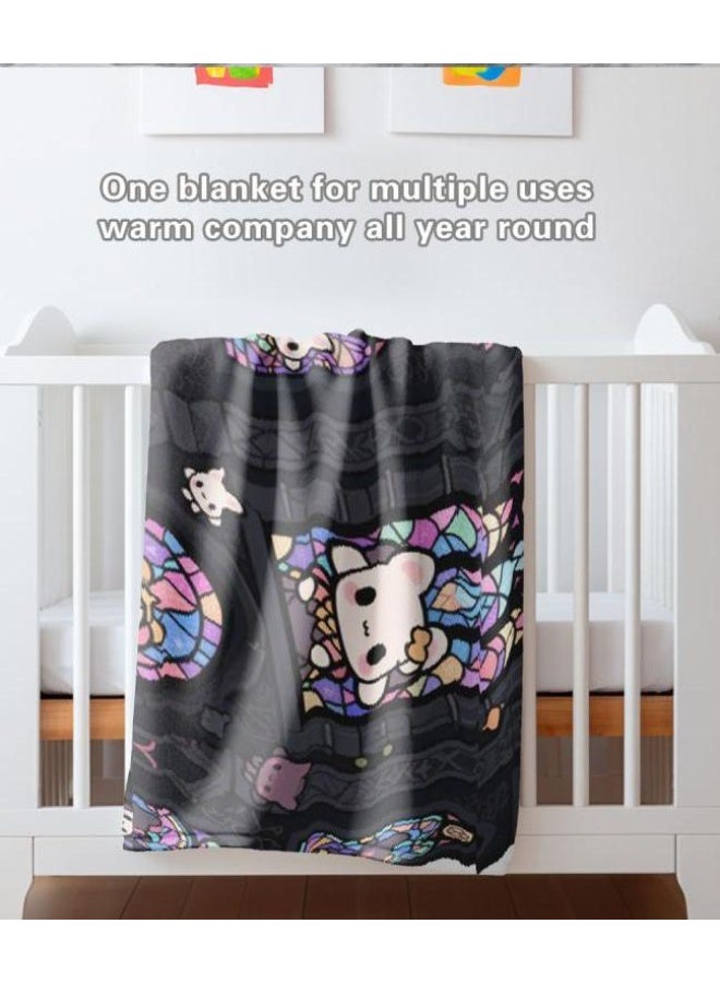 عام بطانية رقيقة من الفانيلا (حرارة ومريحة، ومناسبة للنوم واستخدام اللعبة والغبار والرمل) 150 سم * 200 سم - 268 - Image 1